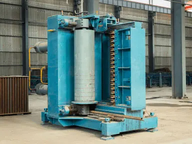 Машина для гибки рядов мембранных стен